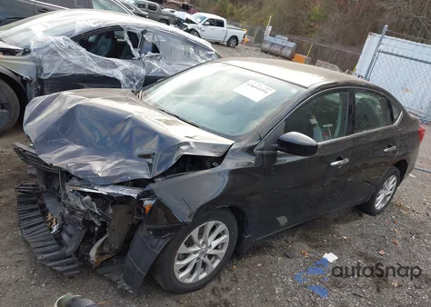 2019 Nissan Sentra Sv из США, поврежденный, VIN 3N1AB7AP4KY253689